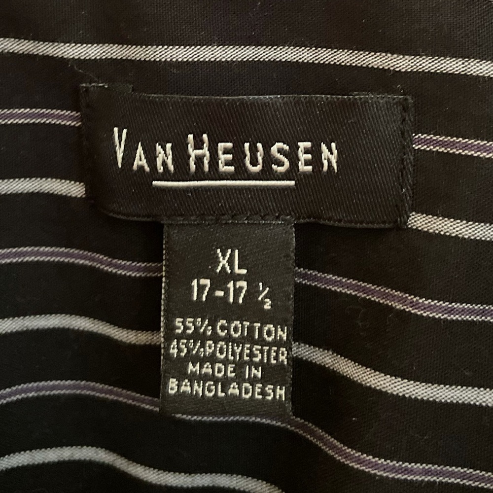 Van Heusen brand, made in Bangladesh